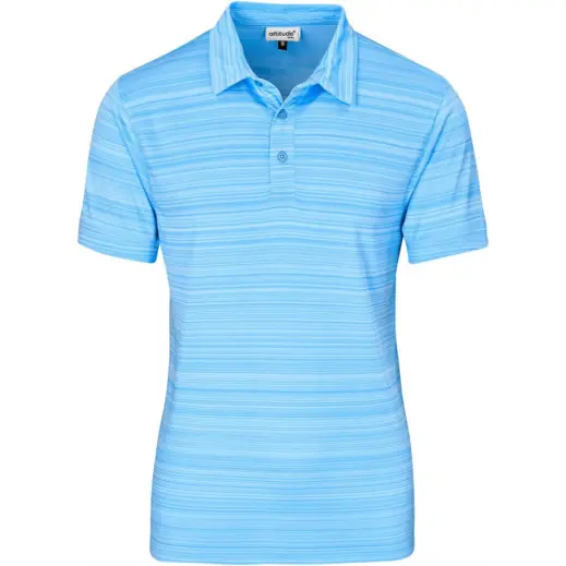 Mens Aberdeen Golf Shirt Sky Blue